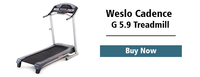 weslo cedance treadmill